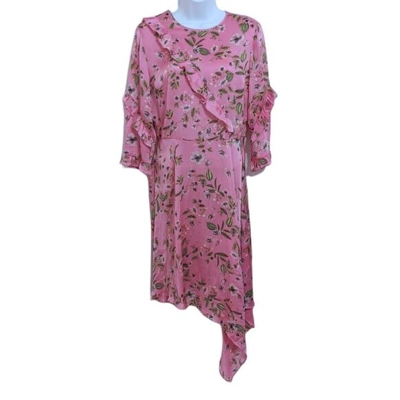 Primark pink floral dress ditsy print size 8 @Y - Picture 1 of 11